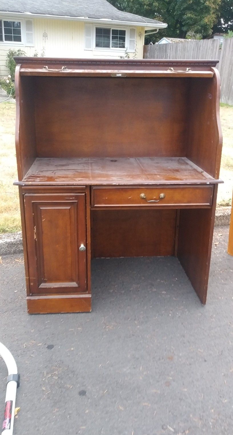 Rolling Secretary Desk