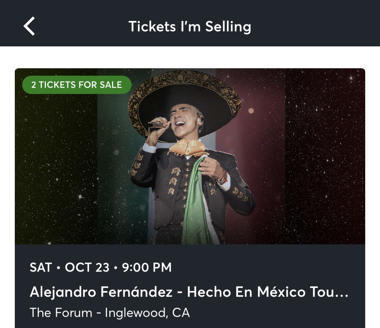 Alejandro Fernandez And Christian Nodal, “Hecho en Mexico Concert”