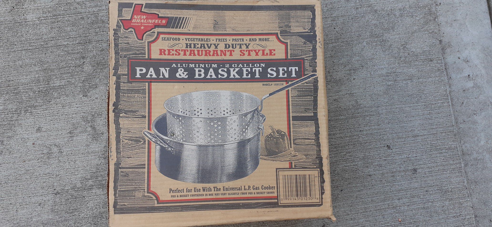 New pan and basquet set