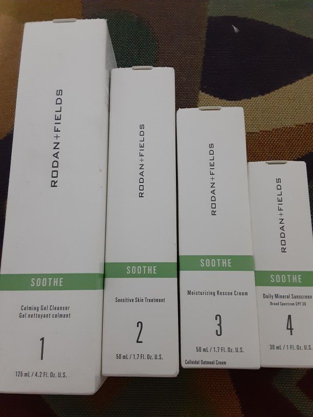 NOB Rodan And Fields full Soothe skincare Set