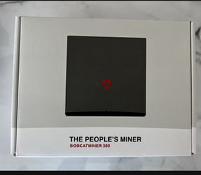 Brand New In Hand Bobcat Miner 300  Newest Model For Helium Crypto Coin Thumbnail