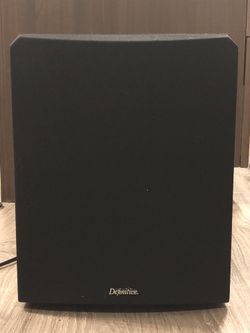 definitive technology powerfield subwoofer 700 watts review