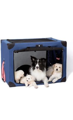 Collapsible Dog Crate Portable And Travel Friendly  Thumbnail