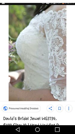 David's Bridal Wedding Dress Thumbnail