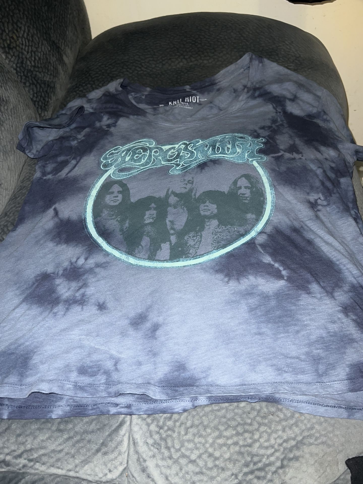 Victoria Secret brand Knit Riot “Aerosmith” T-Shirt size XS