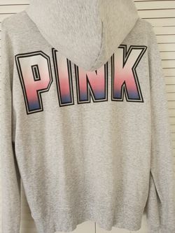 I am selling a Victoria's Secret Pink zip hoodie size small Thumbnail