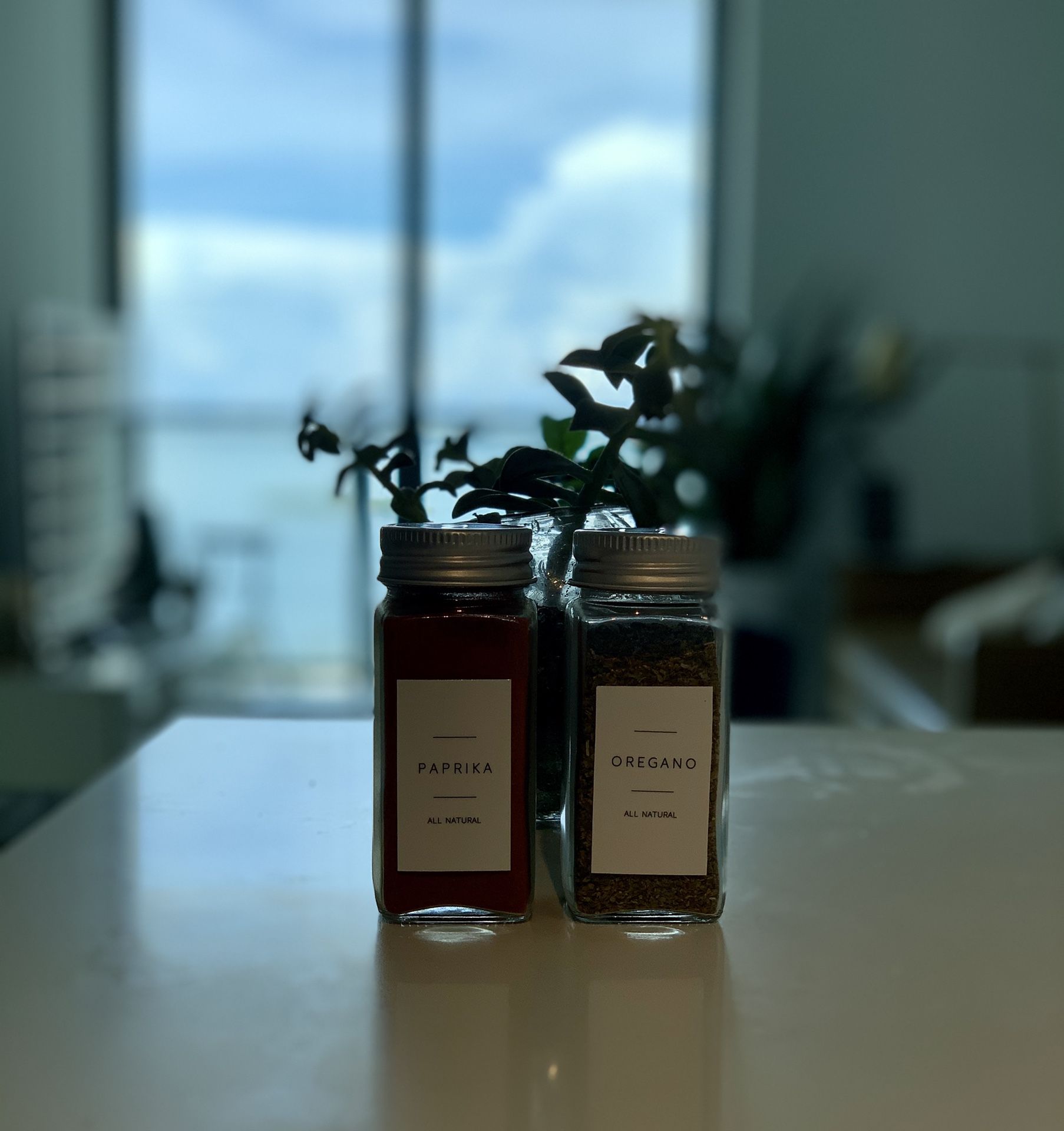 Custom made spice jars - Spices containers