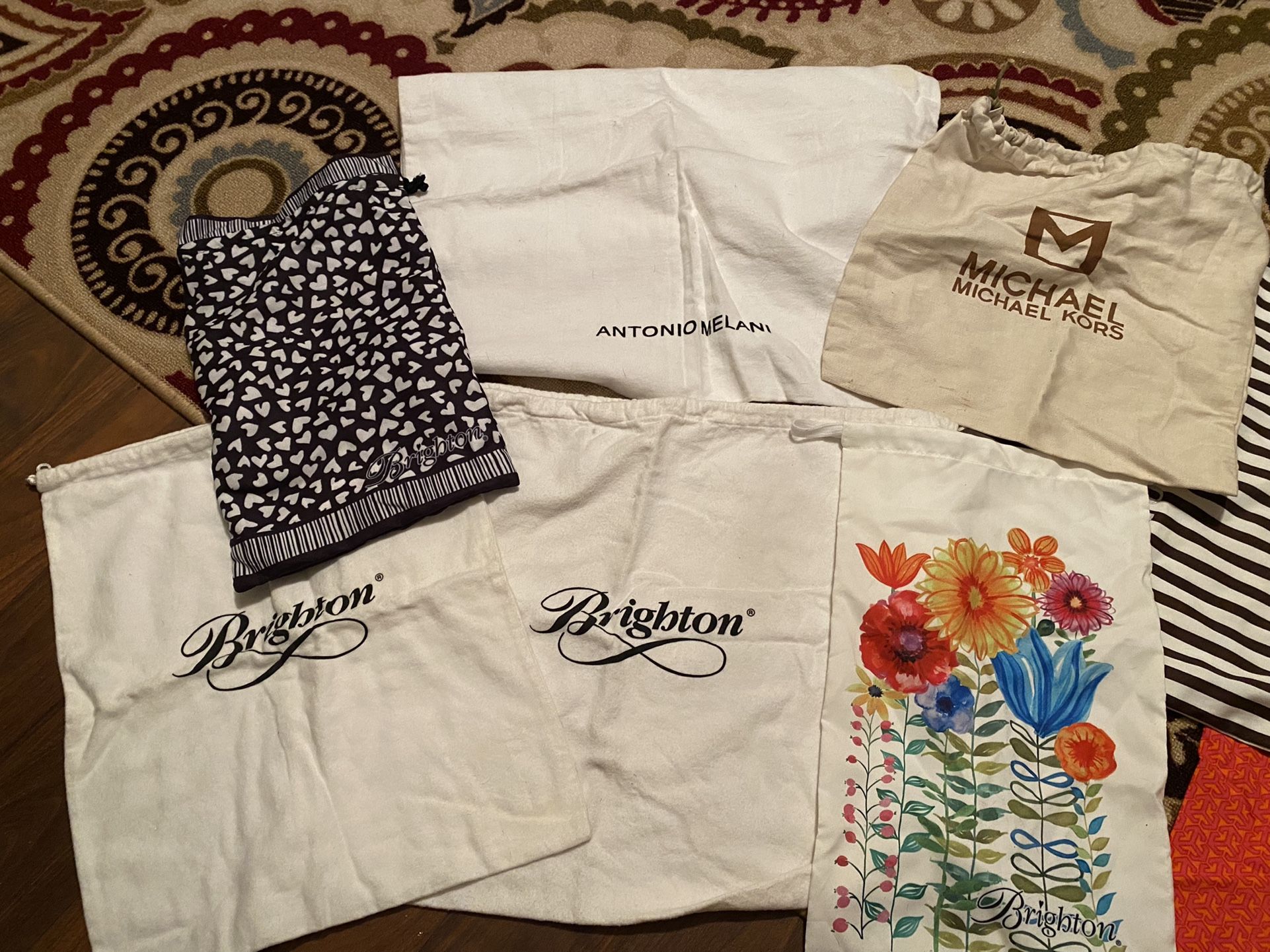 Brighton Chanel Patricia Nash Michael Kors etc. Dust bags
