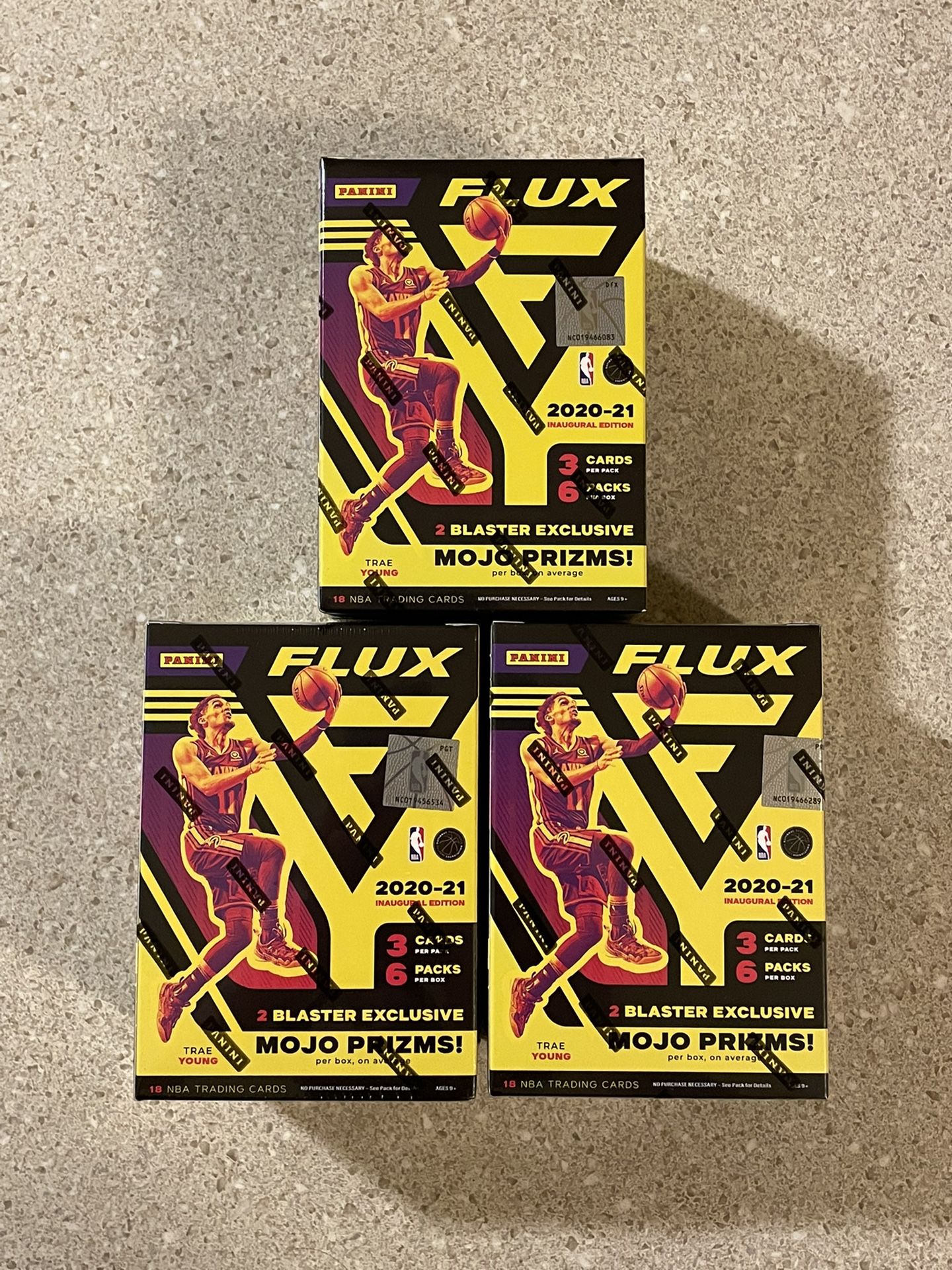 2020-21 Panini Flux Basketball Blaster Boxes