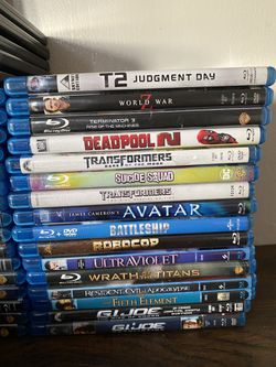 Lot Of 74 Blu-ray & 4K ultra HD Movies With Sony Ultra Blu-ray Player Thumbnail