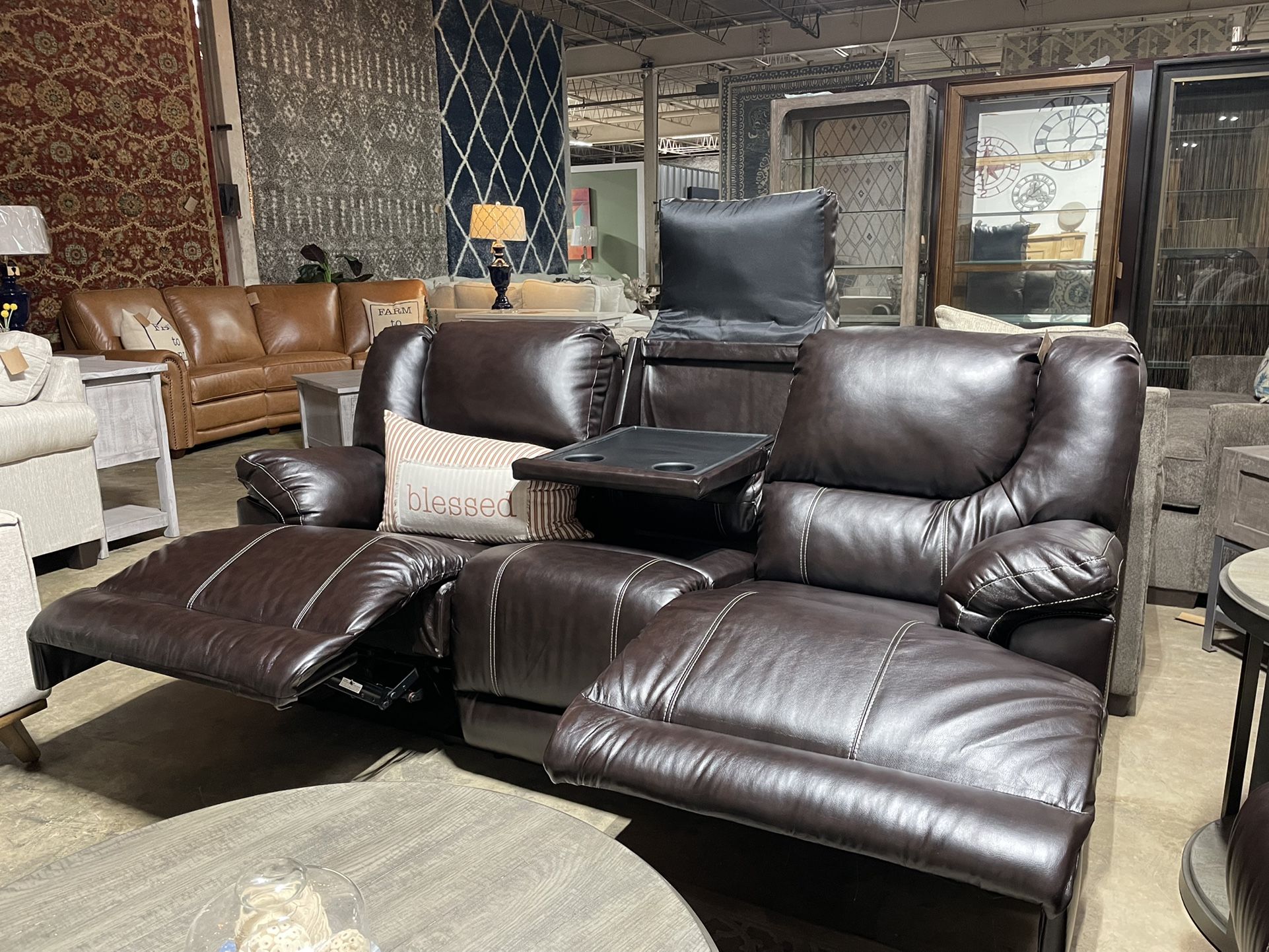 RECLINING SOFA AND LOVESEAT *SUPER COMFORTABLE* HIGH POINT DISCOUNT FURNITURE