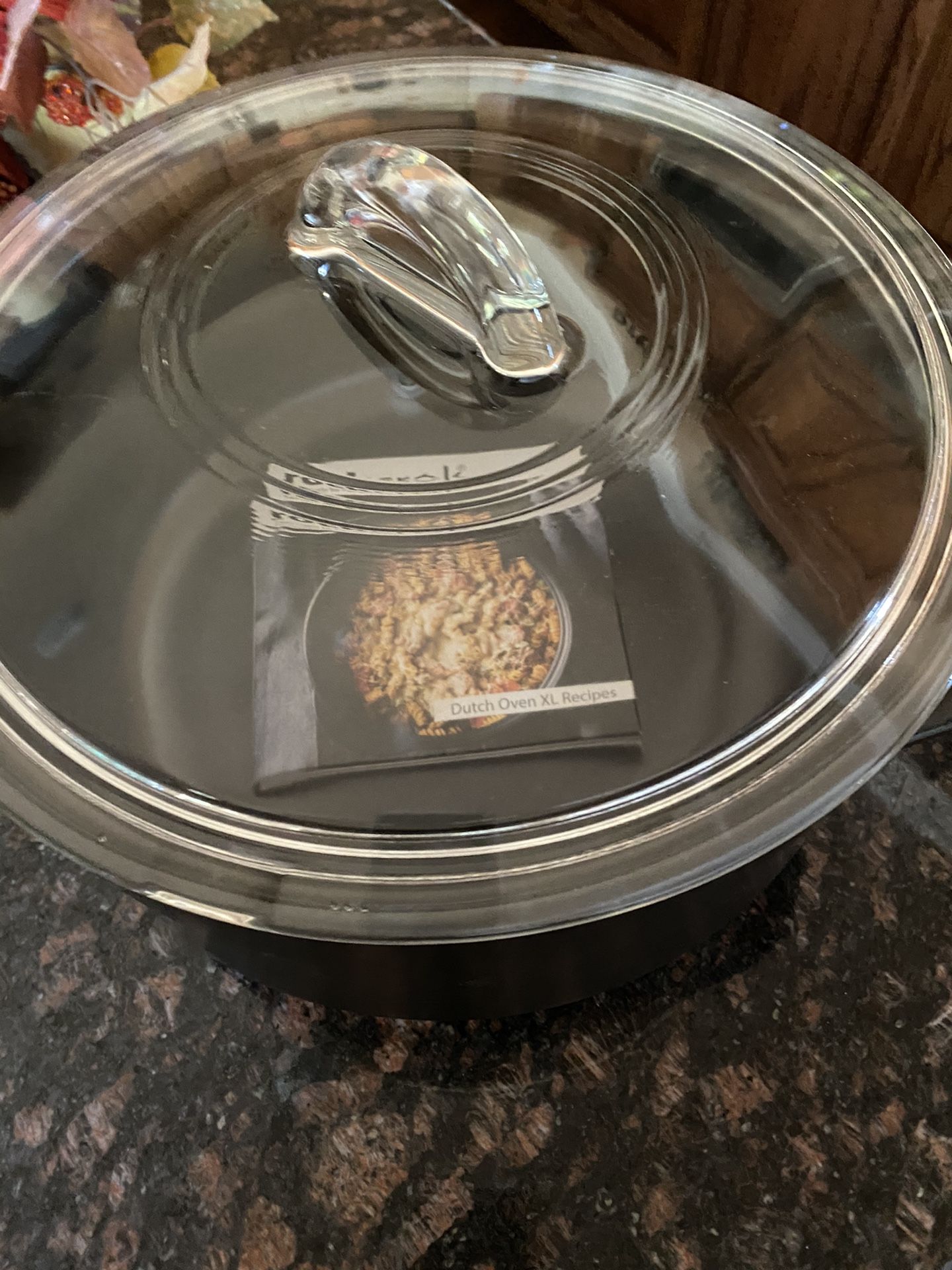 Never used pampered chef rock crok