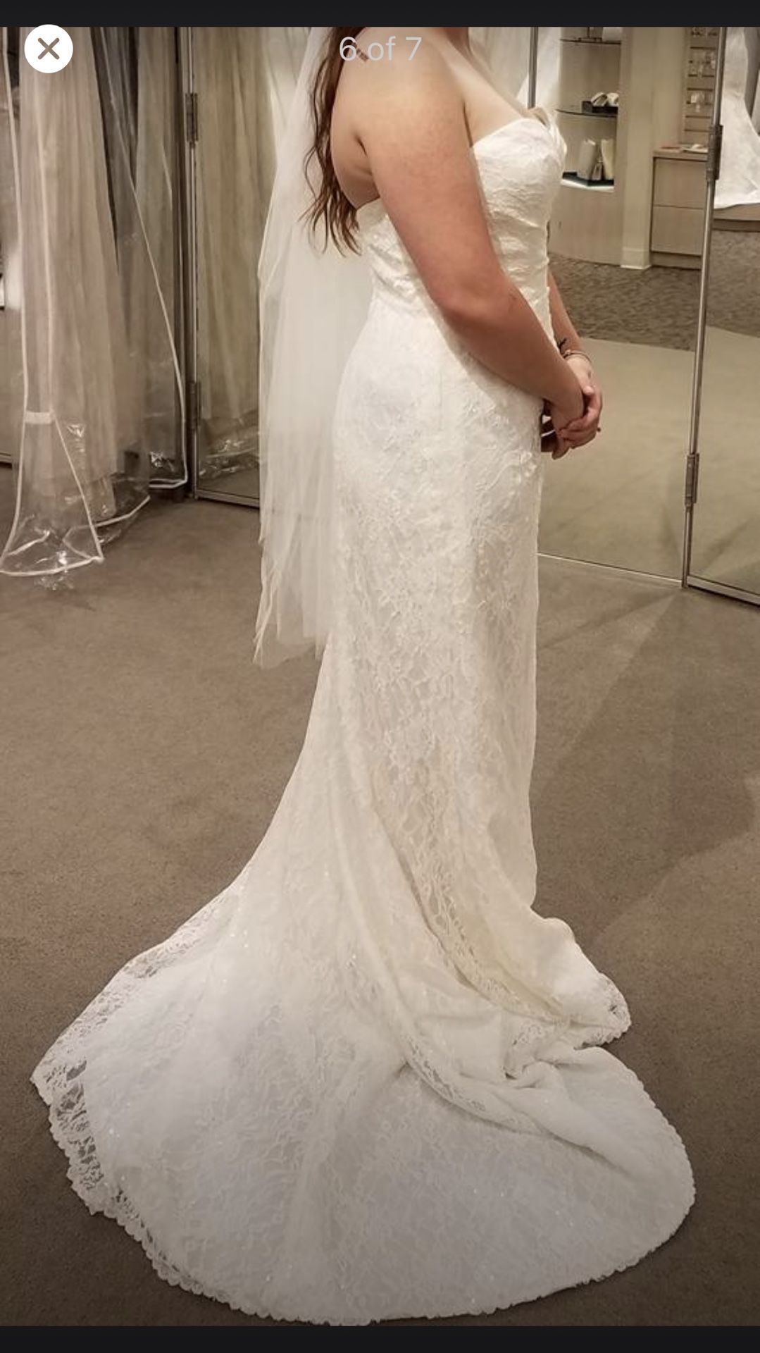 NEW beautiful Ivory wedding dress size 10