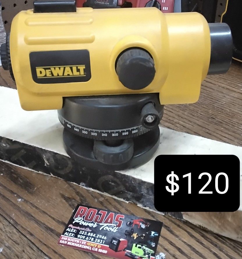 DEWALT 96IN LINE/ SURFACE AUTO LEVEL MODEL DW096