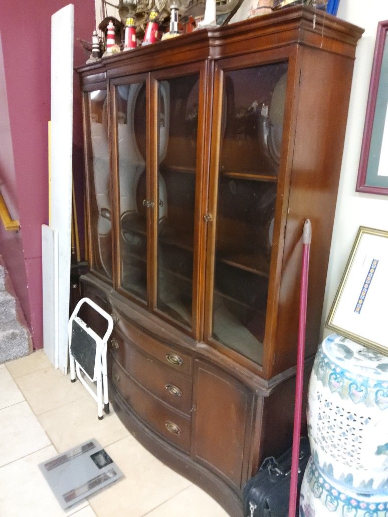Vintage China Cabinet