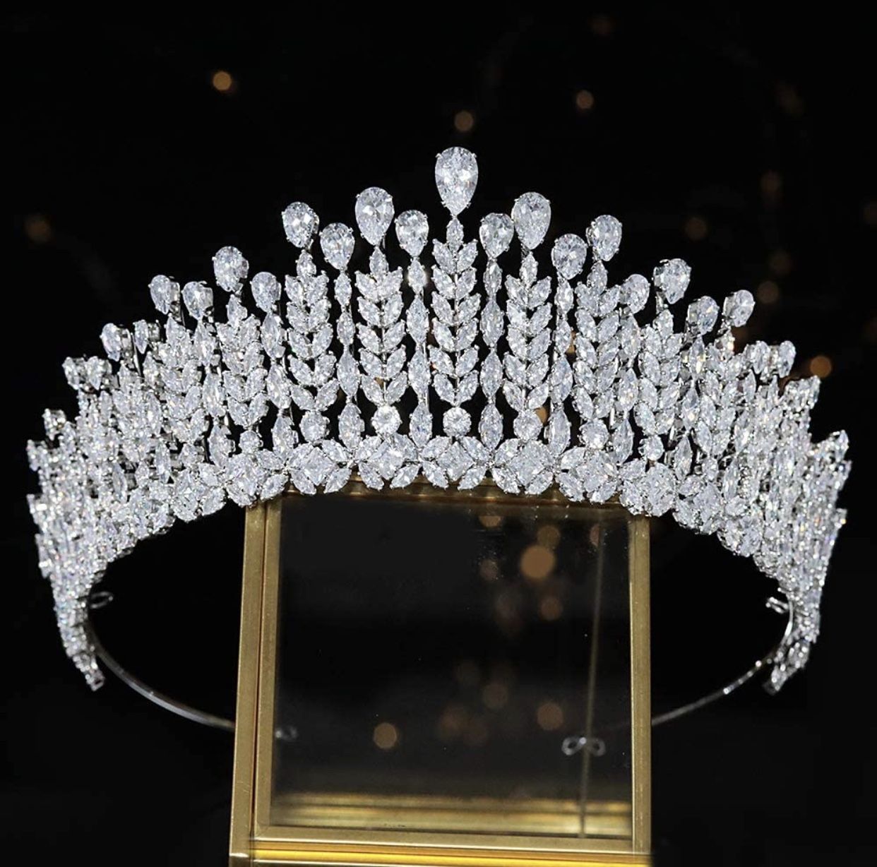 Tiaras Queen , Tall Cubic Zirconia