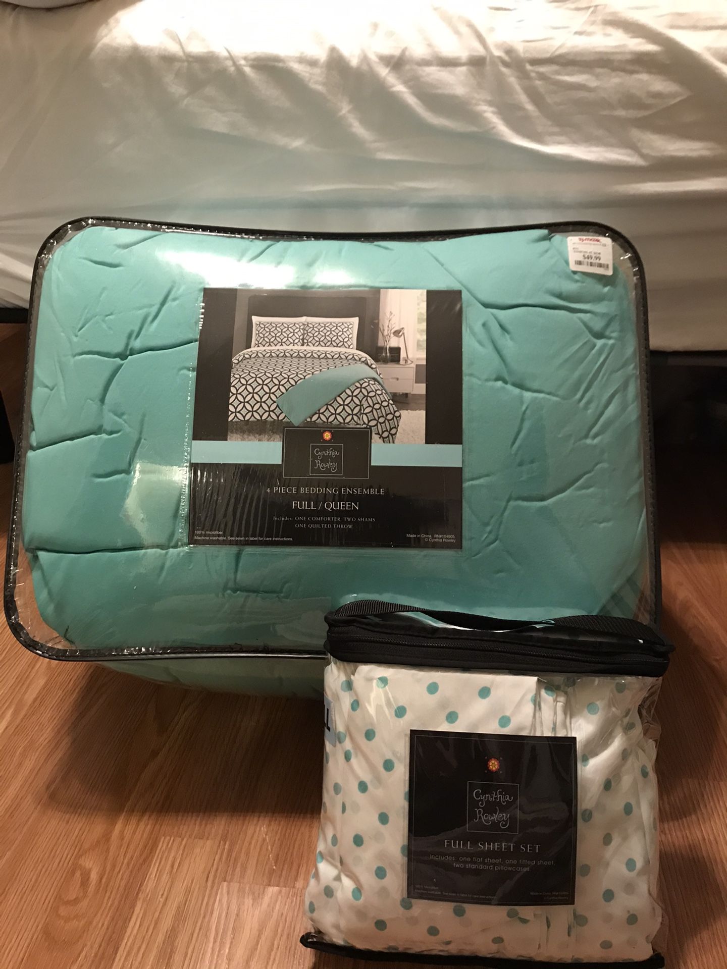 Comforter and sheet set