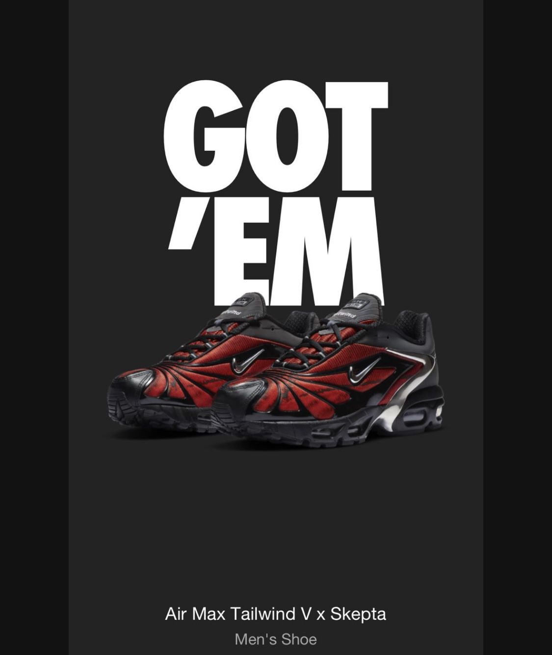 Nike Air Max Tailwind V Skepta Bloody Chrome For Sale In Maywood Il Offerup