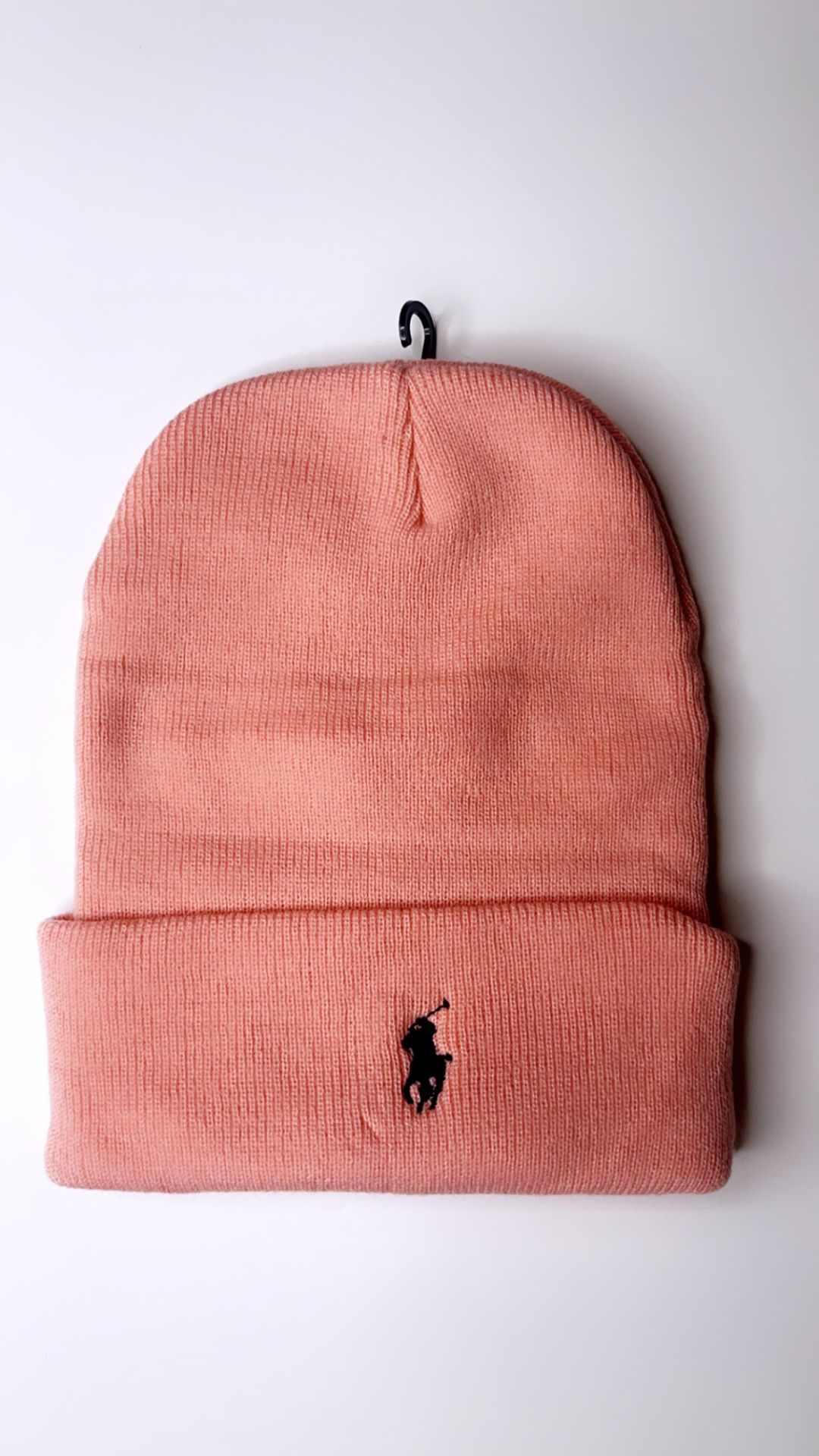 Pink & Black  Polo Hat 