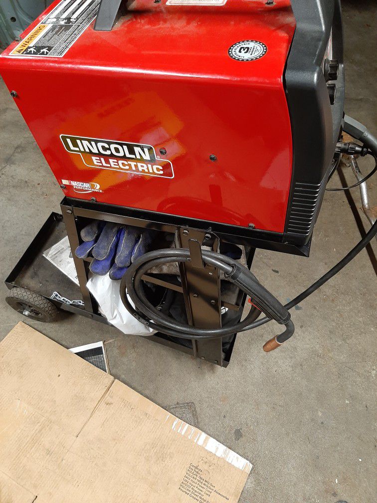 lincoln 140 welder and cart