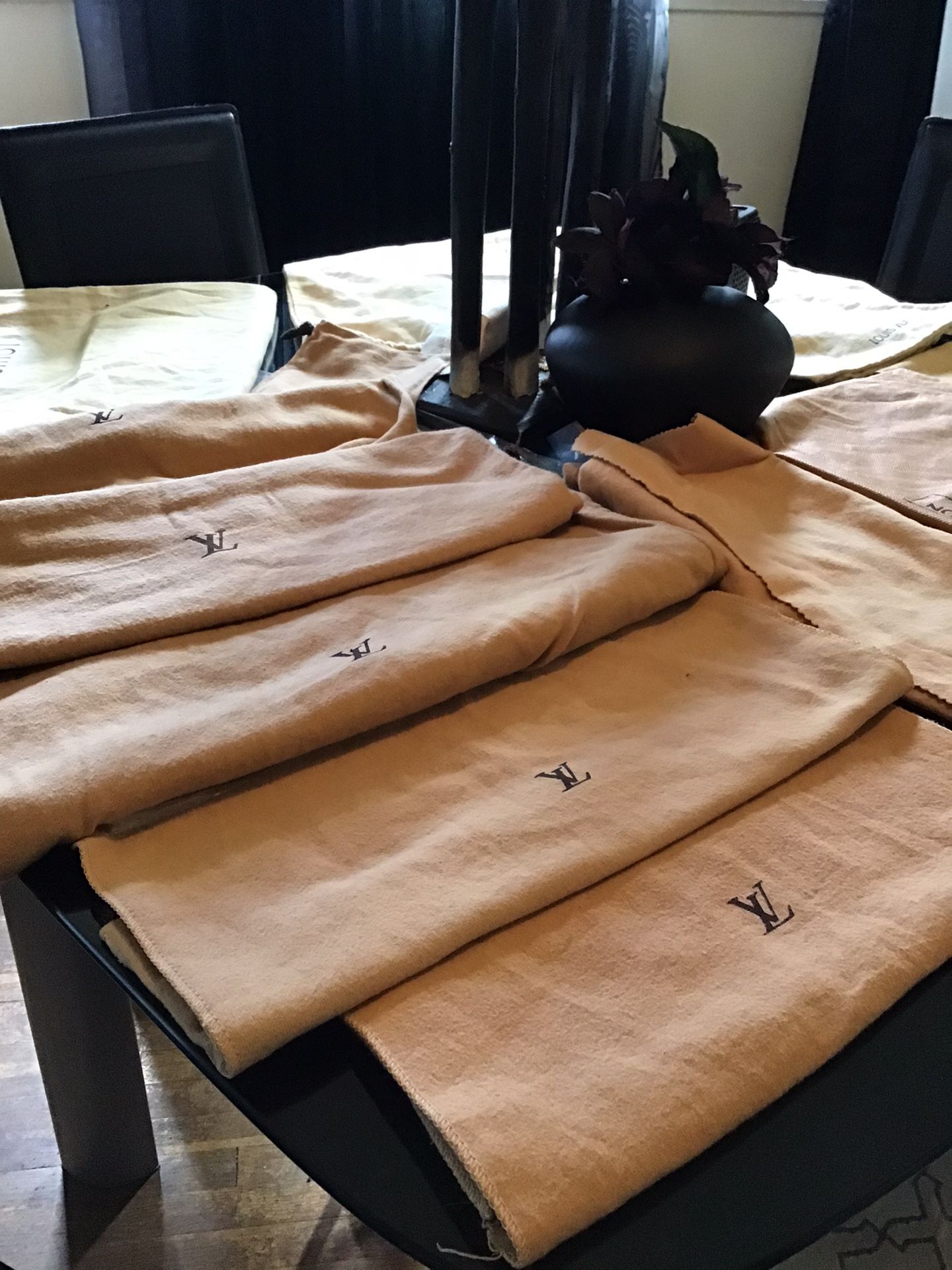 Louis Vuitton Dust Bags Small & Med Each $20 Each