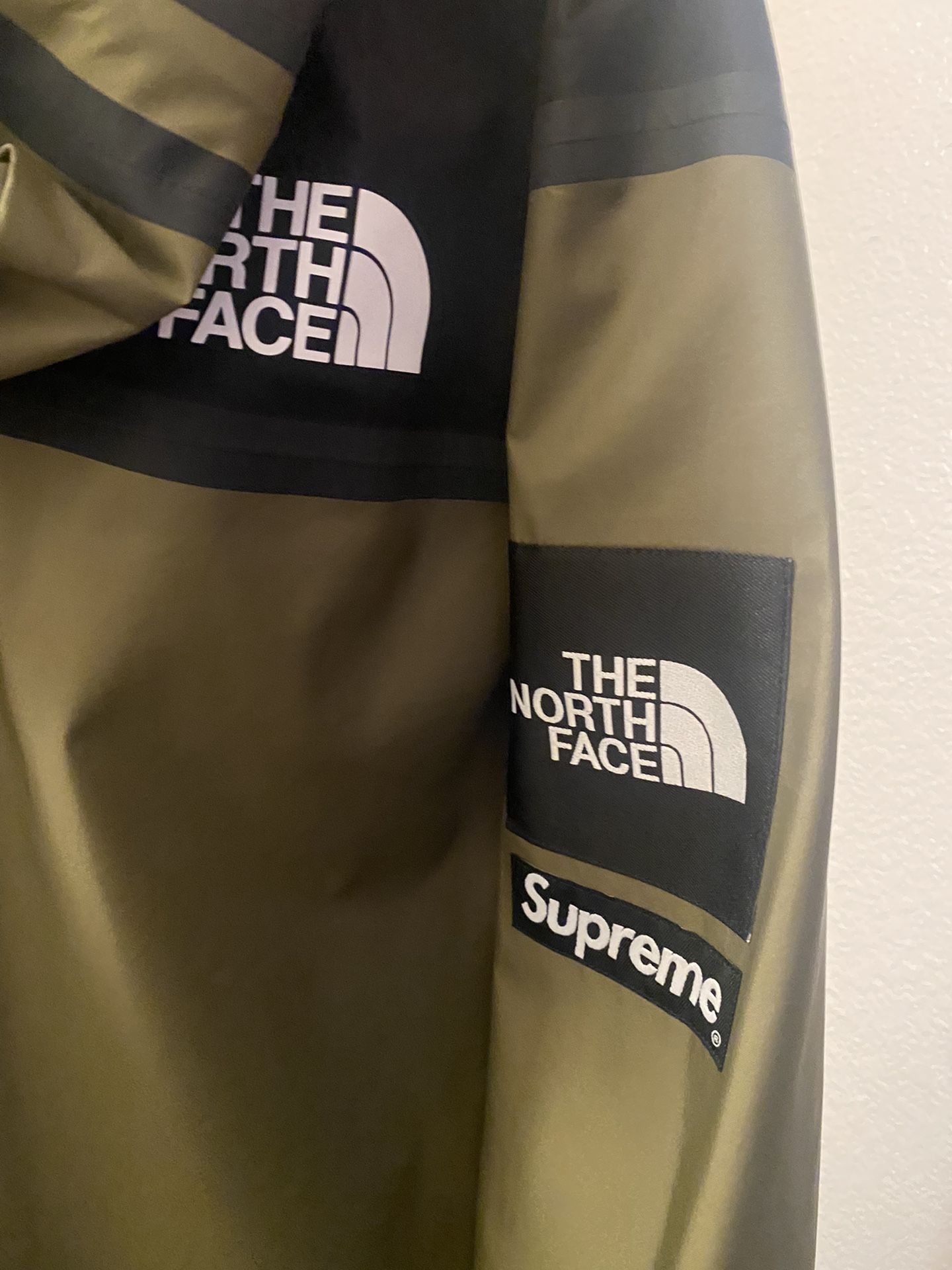 Supreme The North Face Summit Series Other Tape Seam Jacket Olive Size Large