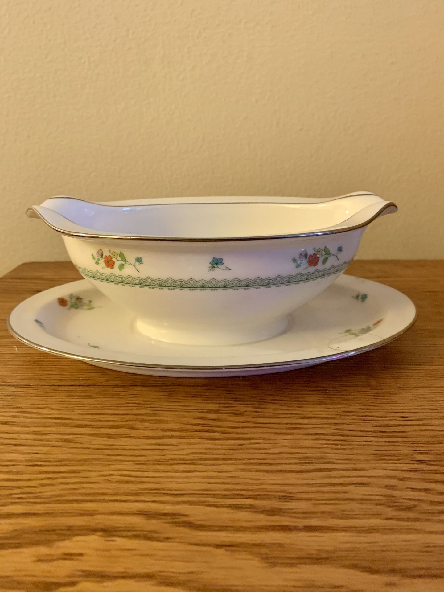 Noritake Ivory China Gravy Boat
