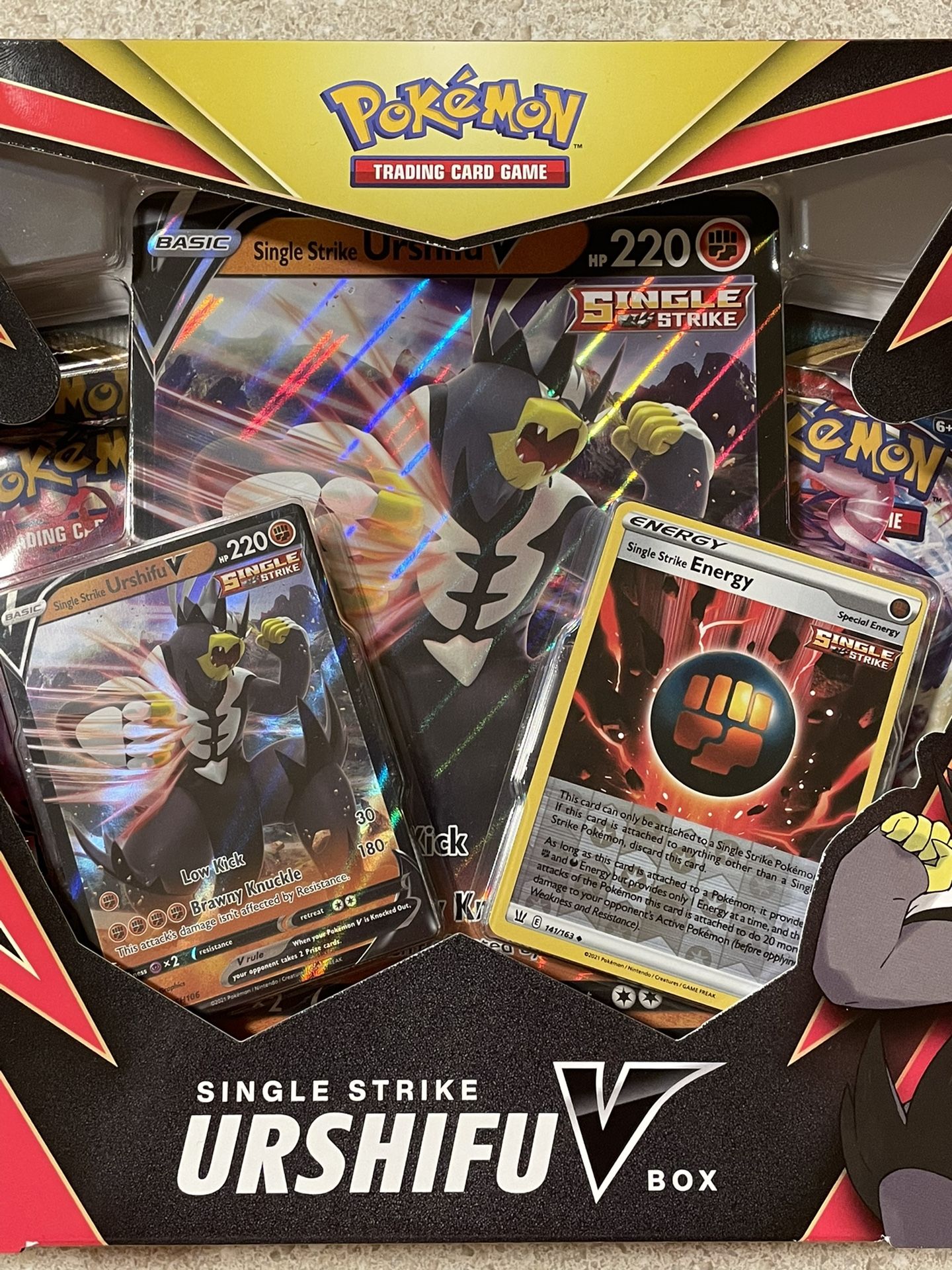 Pokémon Single Strike Urshifu V Collection Box