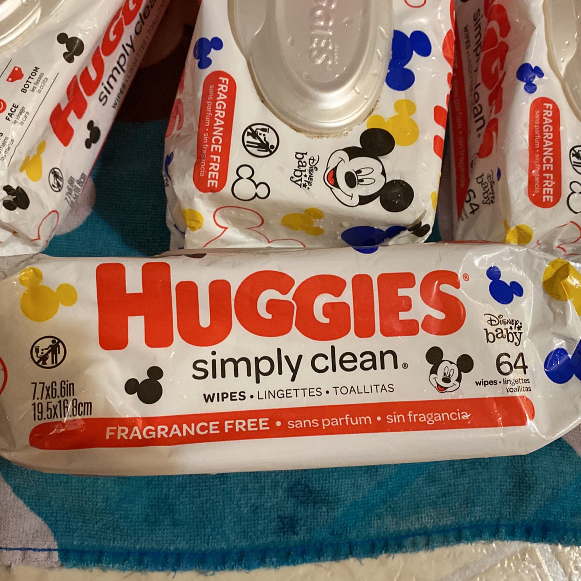 Huggies wipes 64ct 