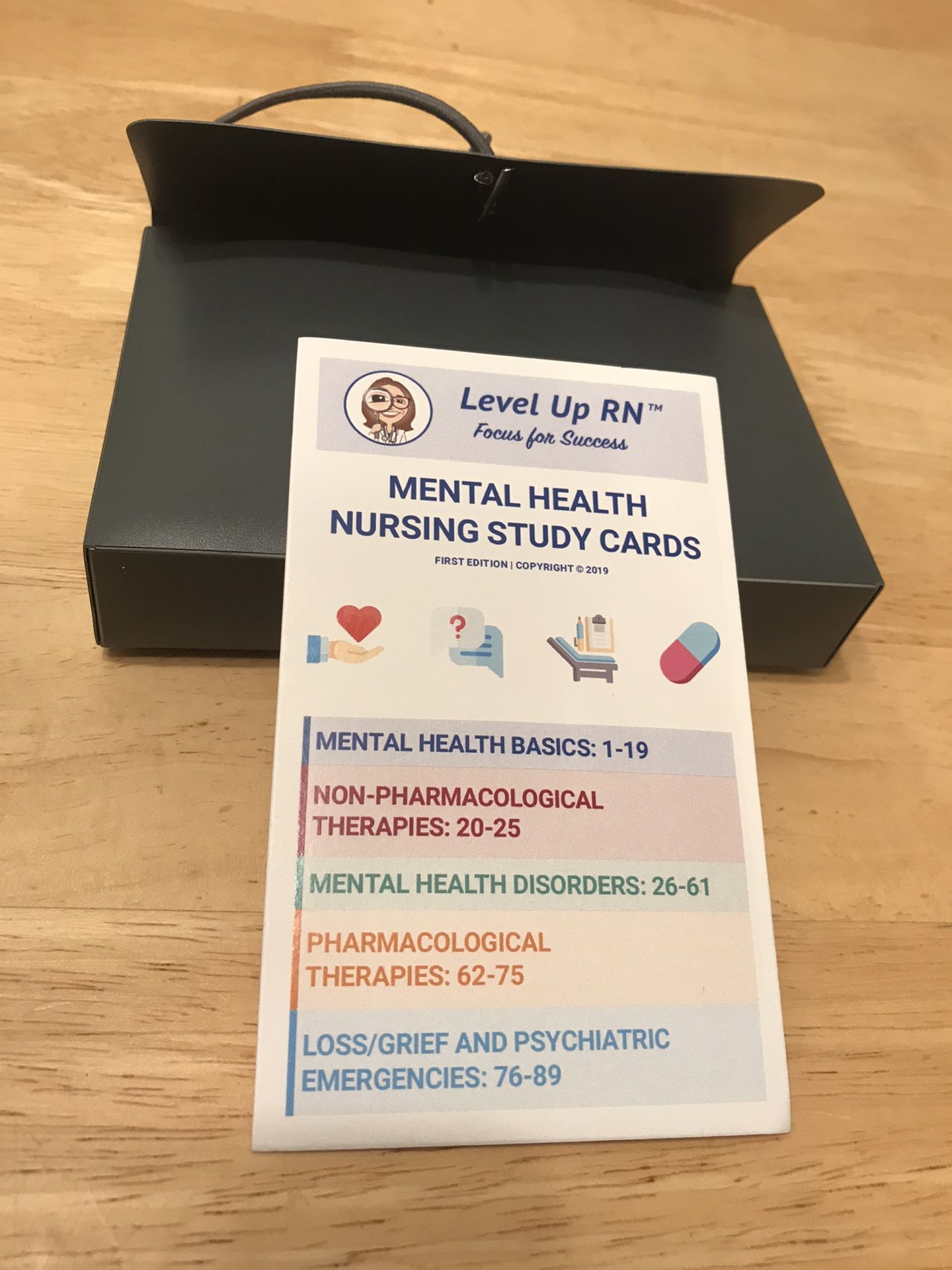Leveluprn Level Up RN Mental Heath Flash Cards for Sale in Rancho  Cucamonga, CA - OfferUp