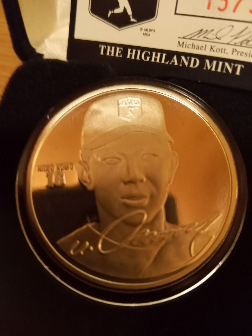 .999 Fine Silver Signature Series Hideo Nomo Round 1 Of 5,000 Ever Made