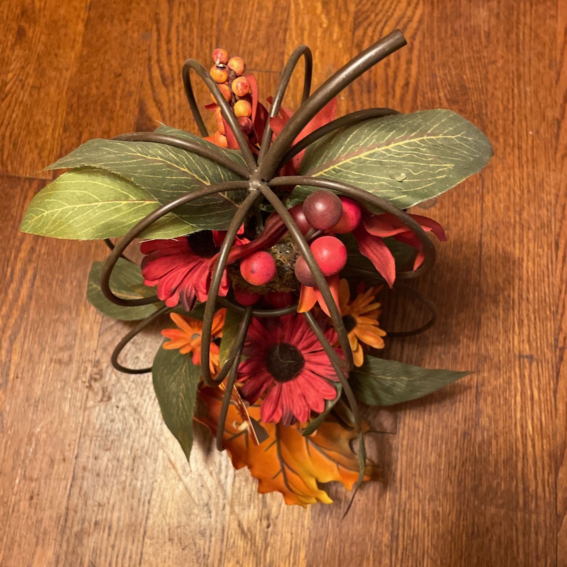 Caged pumpkin Color -Multi Fall