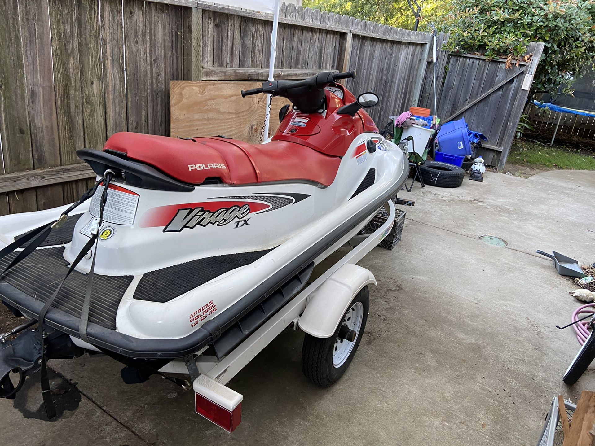 2001 Polaris Virage TX1200 3 seater jet ski for Sale in Sacramento, CA ...