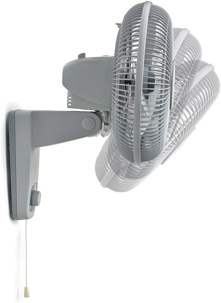 Lasko Oscillating 12’ inch Wall Mount Fan for Indoor Use
