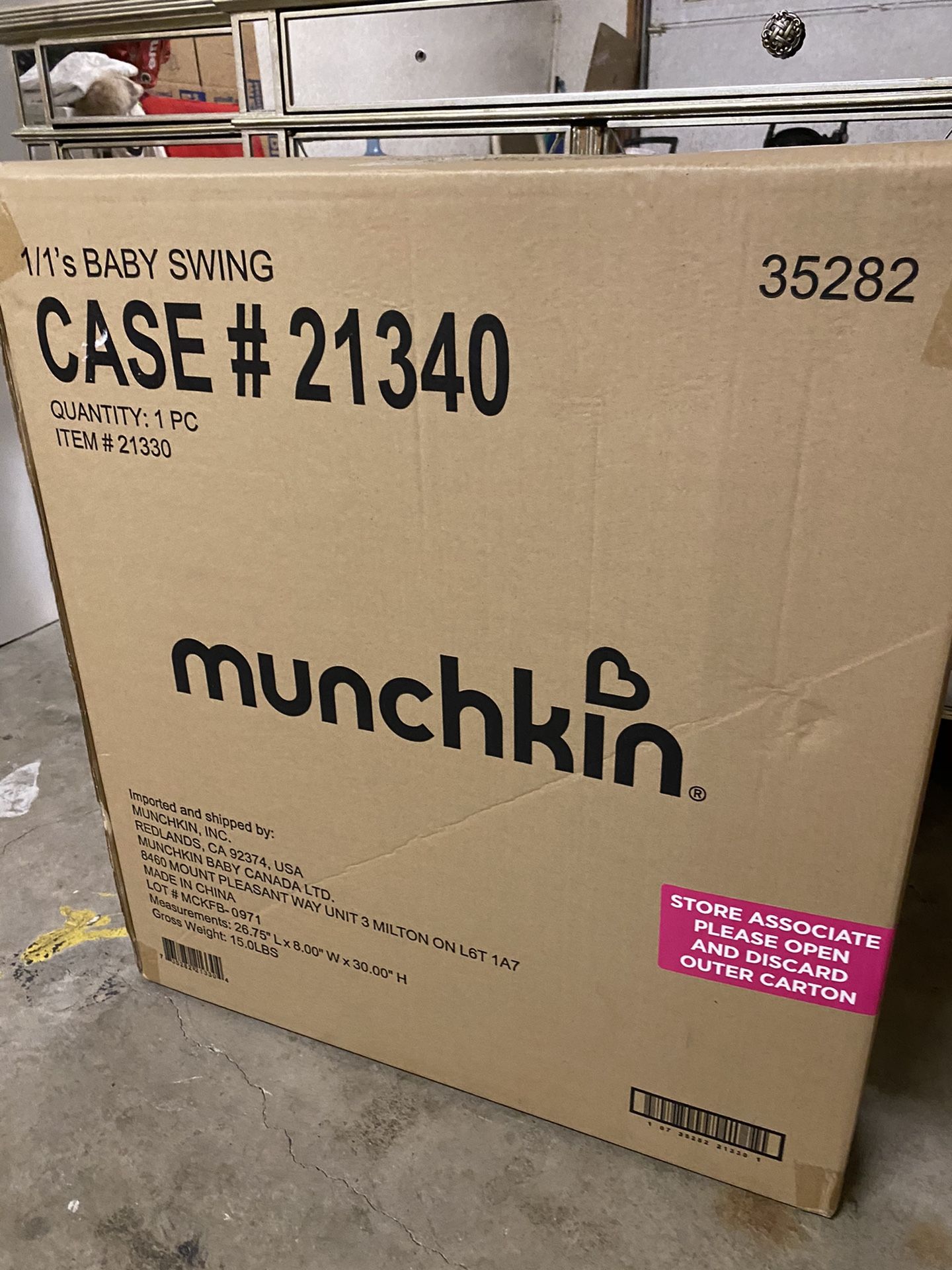 Baby Swing $100 New