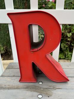 Shop Letters F, A, R, M, E, R, S - Red Color Thumbnail