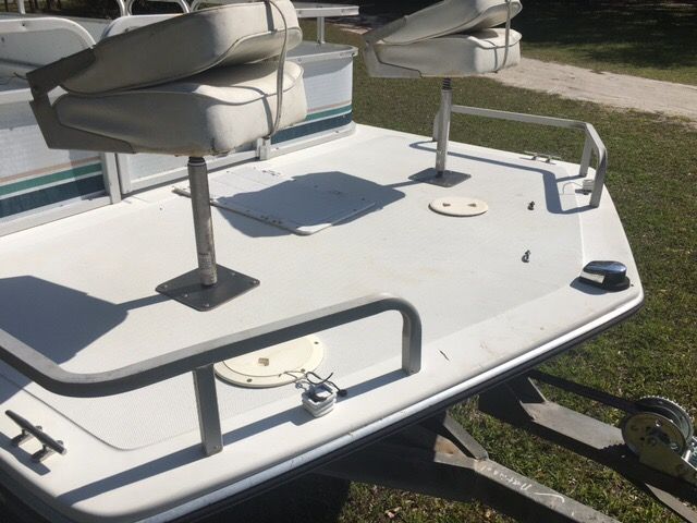 1994 Godfrey Hurricane deck boat 20' 115hp Yamaha outboard for Sale in ...