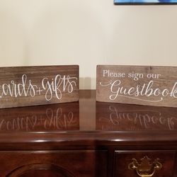 Cards & Gifts and Guestbook Wedding Signs Thumbnail