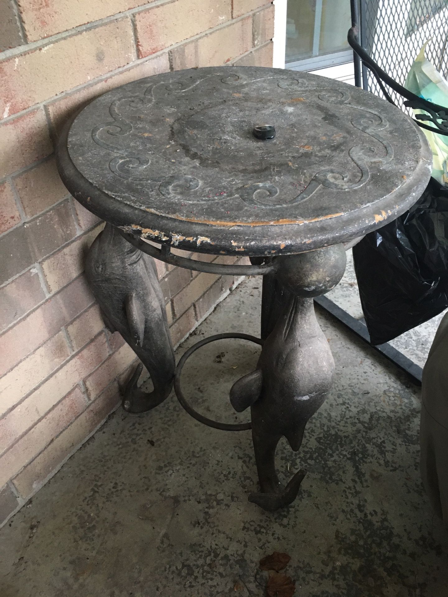 Dolphin Side Table