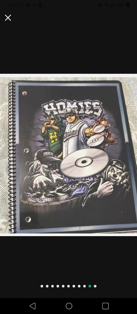 New 6pcs Homies Notebook